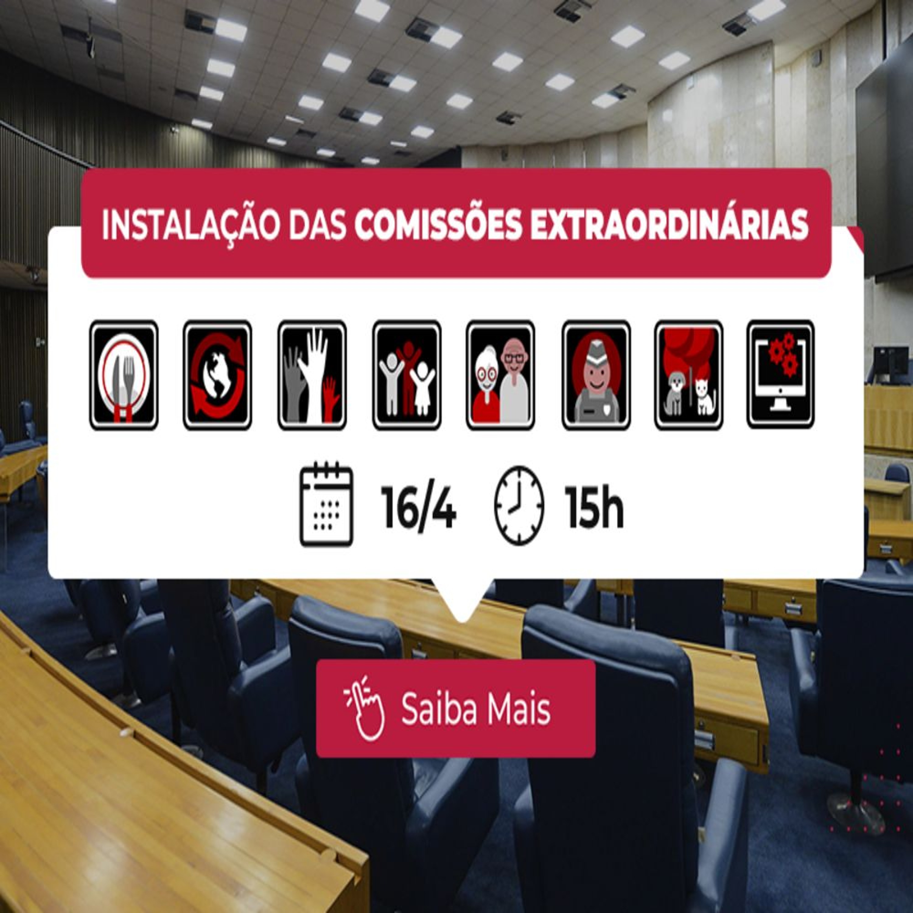15.04.2026 = COMISSÕES EXTRAORDINÁRIAS SERÃO INSTALADAS NESTA 5ª FEIRA episode artwork