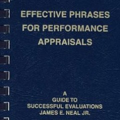 free EPUB 📰 Effective Phrases for Performance Appraisals: A Guide to Successful Eval