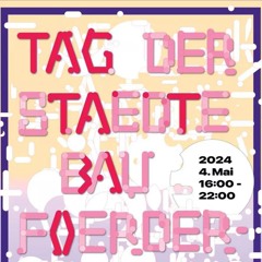Live@SphereContainer - tagderstaedtebaufoerderung w/ DJ Nimmersatt - 04.05.2024