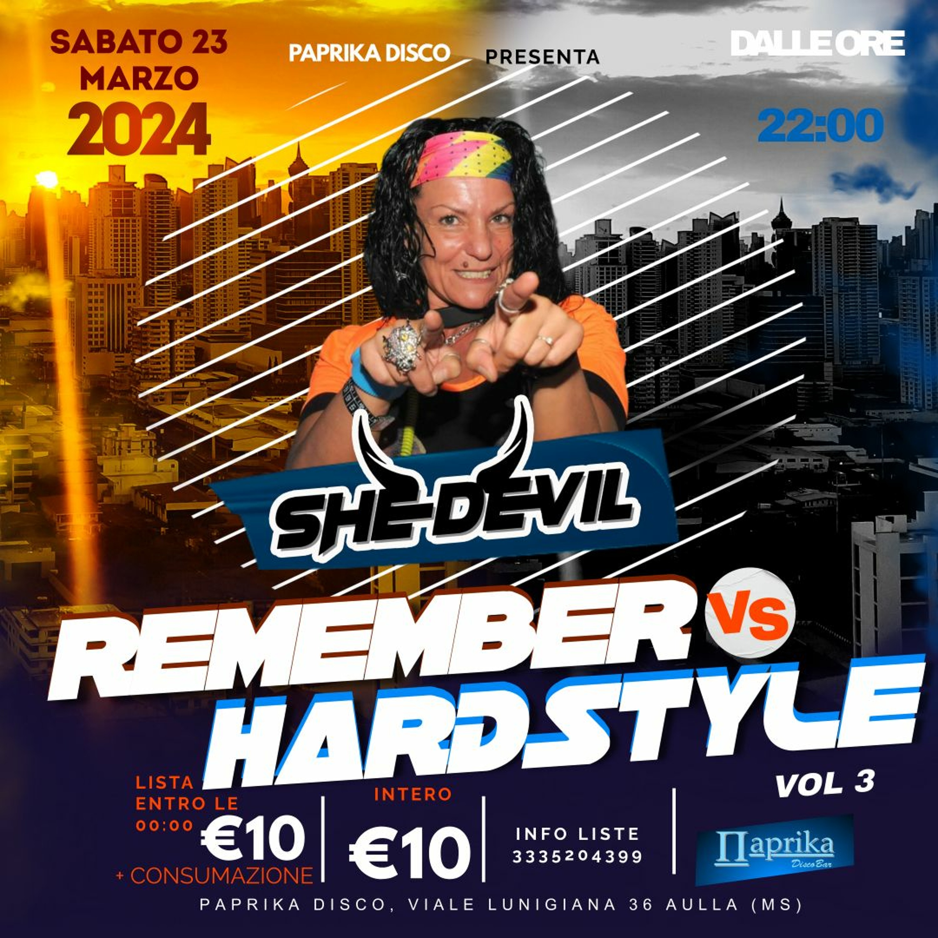 Remember Vs Hardstyle vol 3 (Paprika 23.03.2024) | She Devil