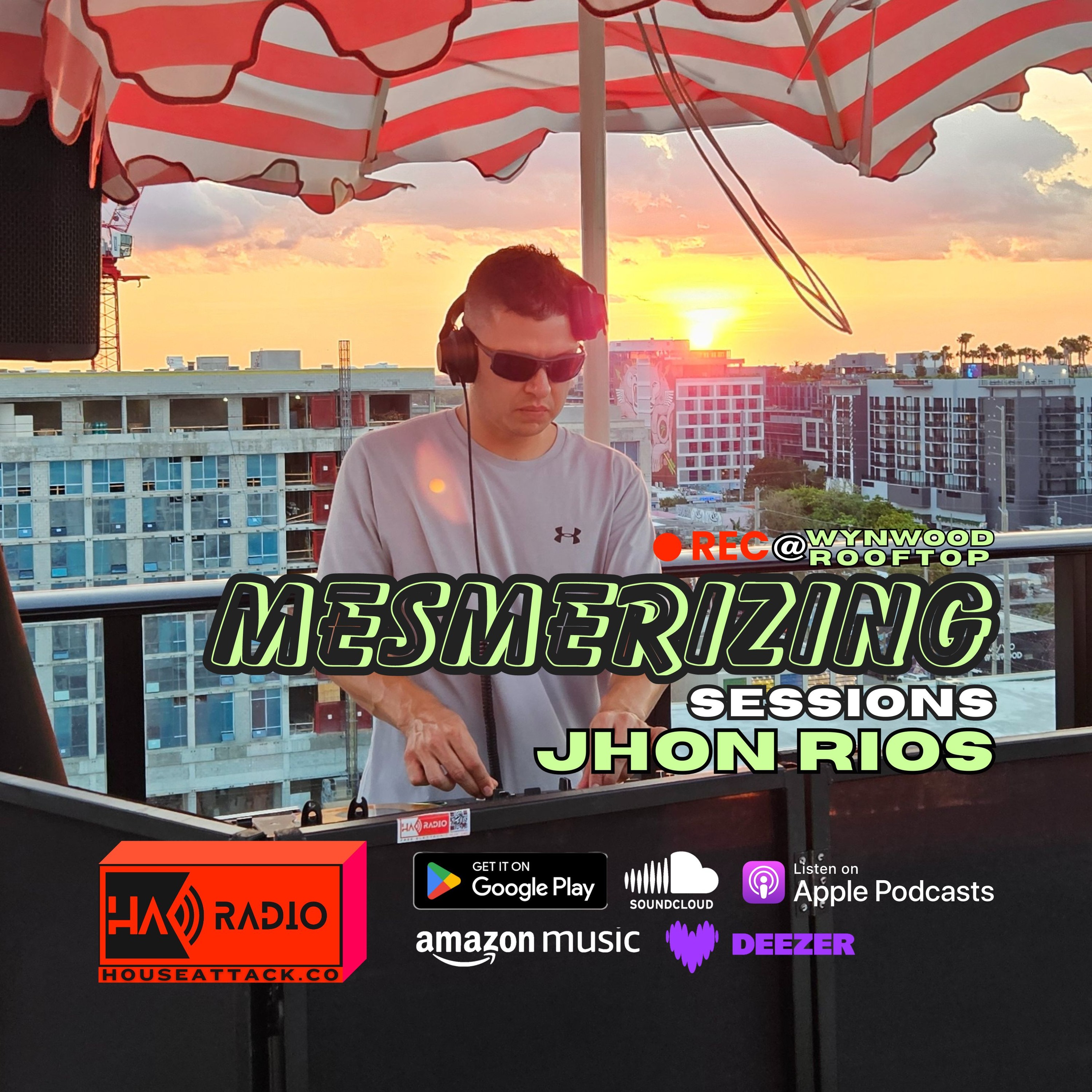 J̸H̸O̸N̸ ̸R̸I̸O̸S̸ - Mesmerizing Sessions 23rd (Wynwood Pool Party) episode artwork