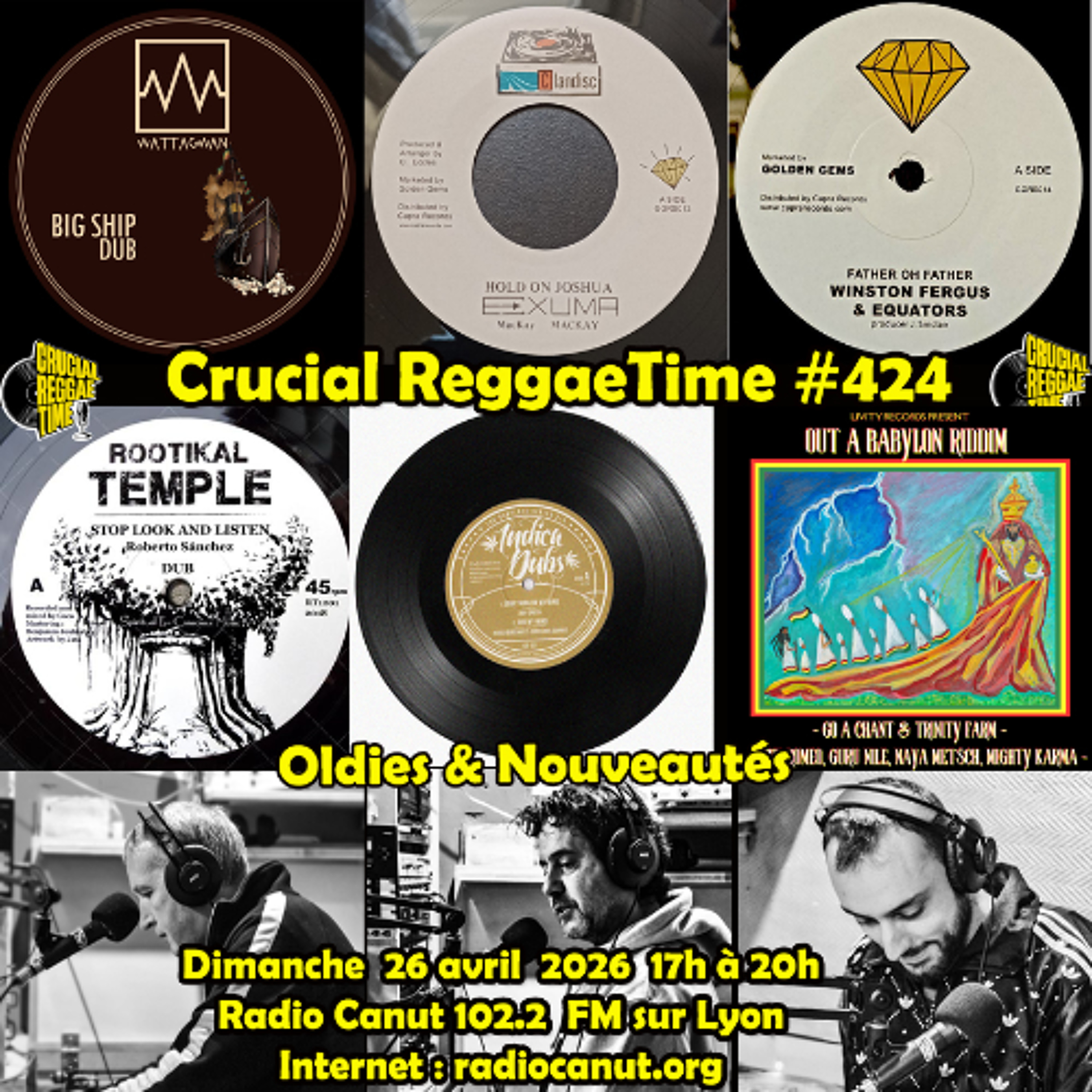 Crucial Reggae Time #424 26042026 3h