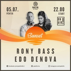 Rony Bass Live At Sunset @ PaksFM 2021.05.07