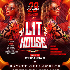 LIT HOUSE LIVE AUDIO AFROBEATS & AMAPIANO HOSTED DJ LEO & HYPEMAN SILVER