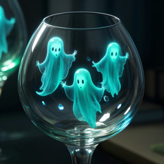 haunted whispers in glass