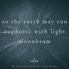 haiku #386: so the earth may run / euphoric with light / moonbeam