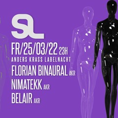 Florian Binaural - AKR Label Night at Club Schimmerlos, Regensburg 25/03/22 [FREE SET DOWNLOAD]
