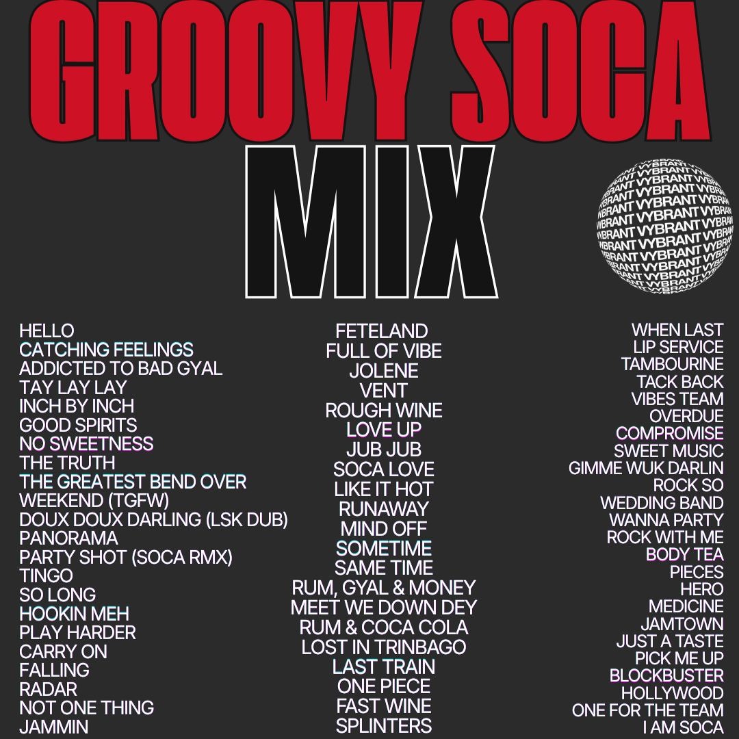 Stream GROOVY SOCA MIX [KES, COUTAIN, PATRICE ROBERTS, MACHEL