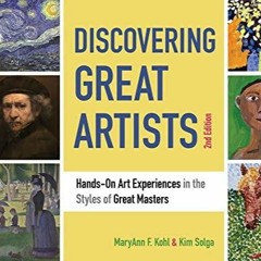 DOWNLOAD/PDF  Discovering Great Artists: Hands-On Art Experiences in the Styles of Great