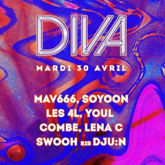 Combe • DIVA 30/04/2024 & 01/05/24 • Macadam, Nantes