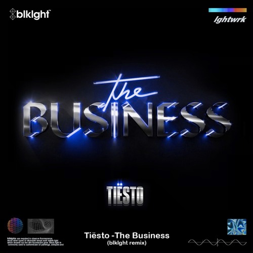 Tiesto - The Business (blklght remix)