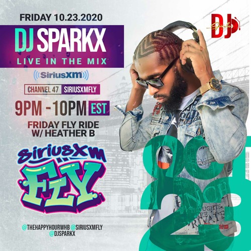@DjSparkx on SiriusXMFly Oct 23 2020 - Shop ChristelMonae.com