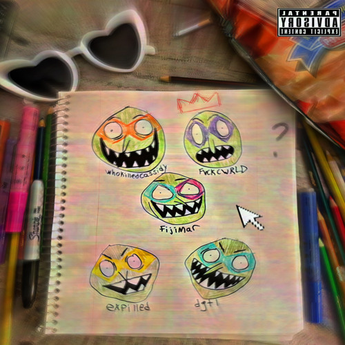ninja turtle cypher w/ mōllyroxk, fijimar, dgtl, & expilled (prod. dgtl)
