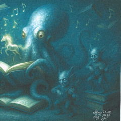 blue octopus