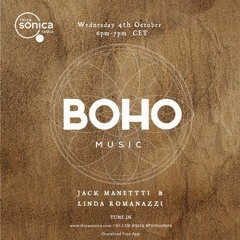 BOHO Music Show live on Ibiza Sonica - Linda Romanazzi & Jack Manetti- 04.10.23