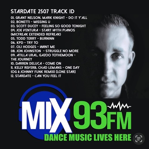Stardate House Sessions #2507 Mix93FM.com  Los Angeles