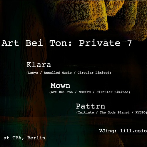 Pattrn Dj Set @ Art Bei Ton Private 7