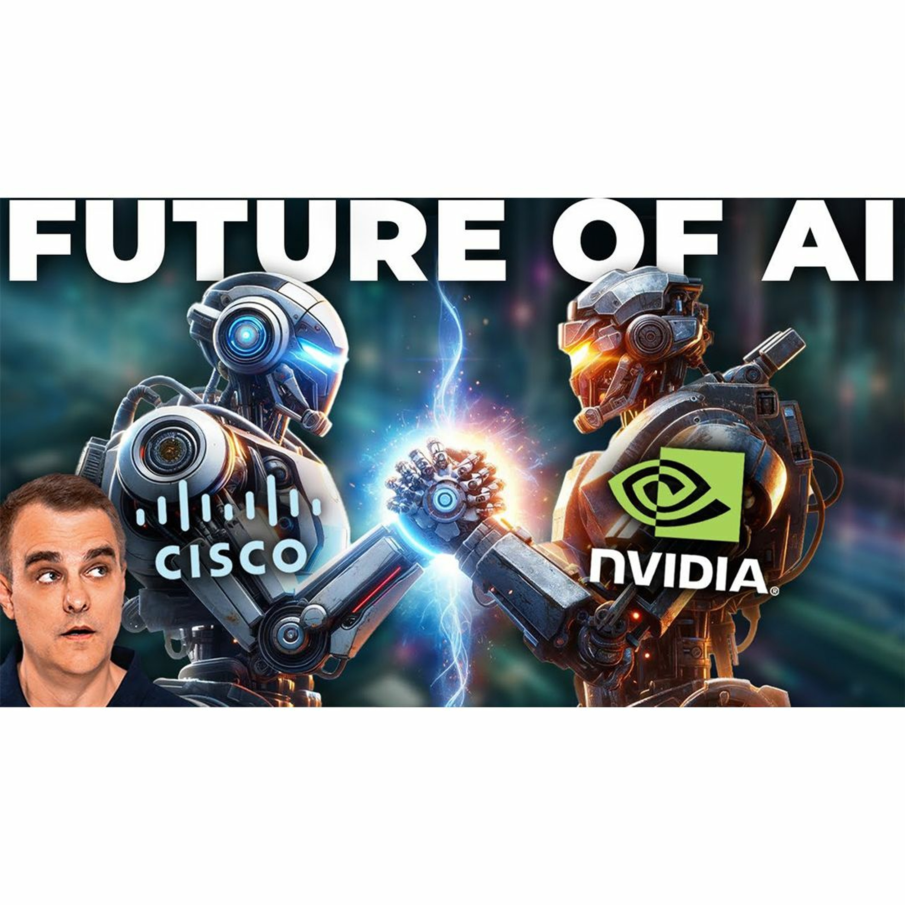 cover of episode #454: AI superpowered networks? (NVIDIA and Cisco join forces)