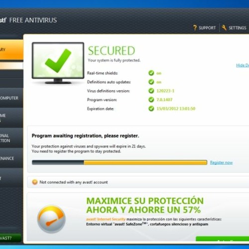 Stream Avast! Free Antivirus 2016 11.2.2255.1698 Beta- TEAM OS - !!LINK!!  Download from Acperspeche | Listen online for free on SoundCloud