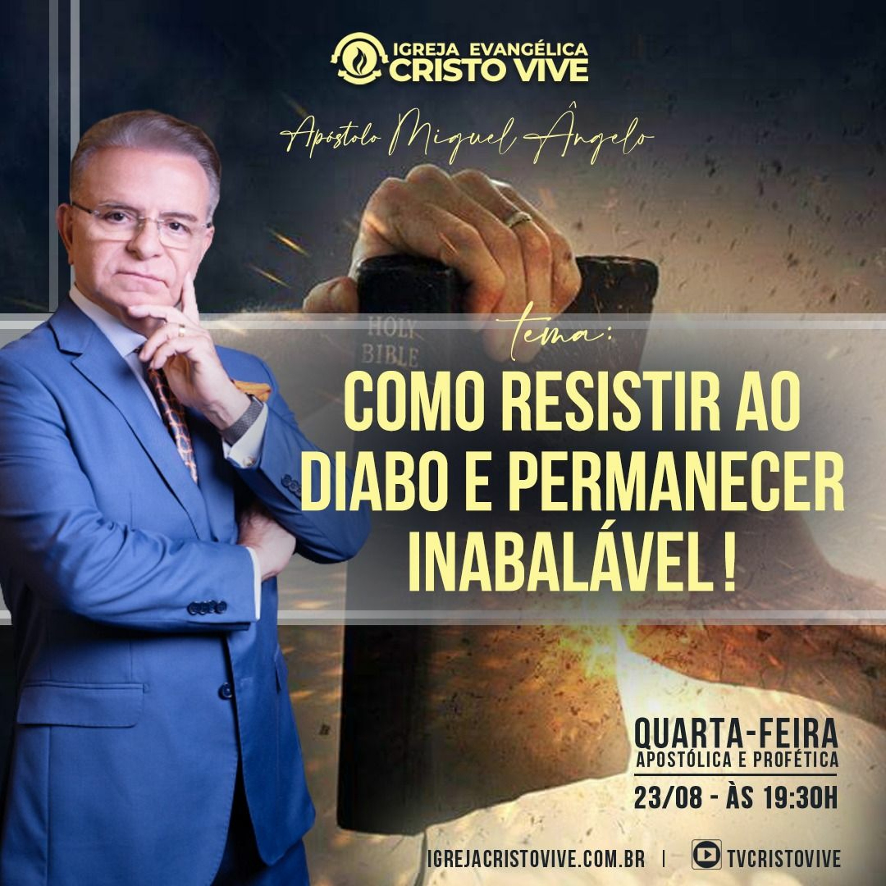 Igreja Evangélica Cristo Vive - Ap. Miguel Ângelo