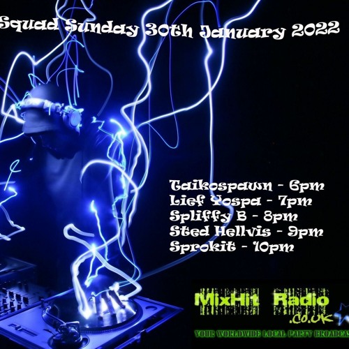 Sted Hellvis - Acid Assault Jan 2022 Mixhit Radio - Banging Acid Techno