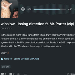 Losing Direction (VIP) // Patreon Exclusive
