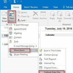 Create PDF File From Outlook 2016, 2013, 2010, 2007, 2003 PST Files