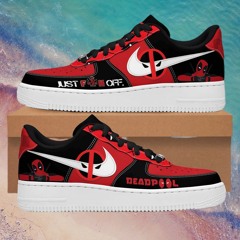 Deadpool Just Fck Off Nike Air Force Shoes
