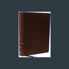 [Ebook]$$ ✨ KJV, Journal the Word Bible, Bonded Leather, Brown, Red Letter, Comfort Print: Reflect