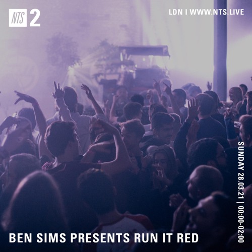 BEN SIMS Pres RUN IT RED 75. March 2021