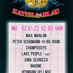 Champussies zu Silvester2023 im Kater/Heinz Hopper
