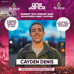 Cayden Denis LIVE SET #TheAsylum #OneDanceFestival 13/08/23 @ Mountsfield Park