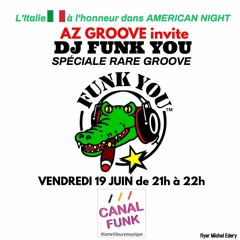 AZ Groove Invite Funk You Dans Son Émision American Night