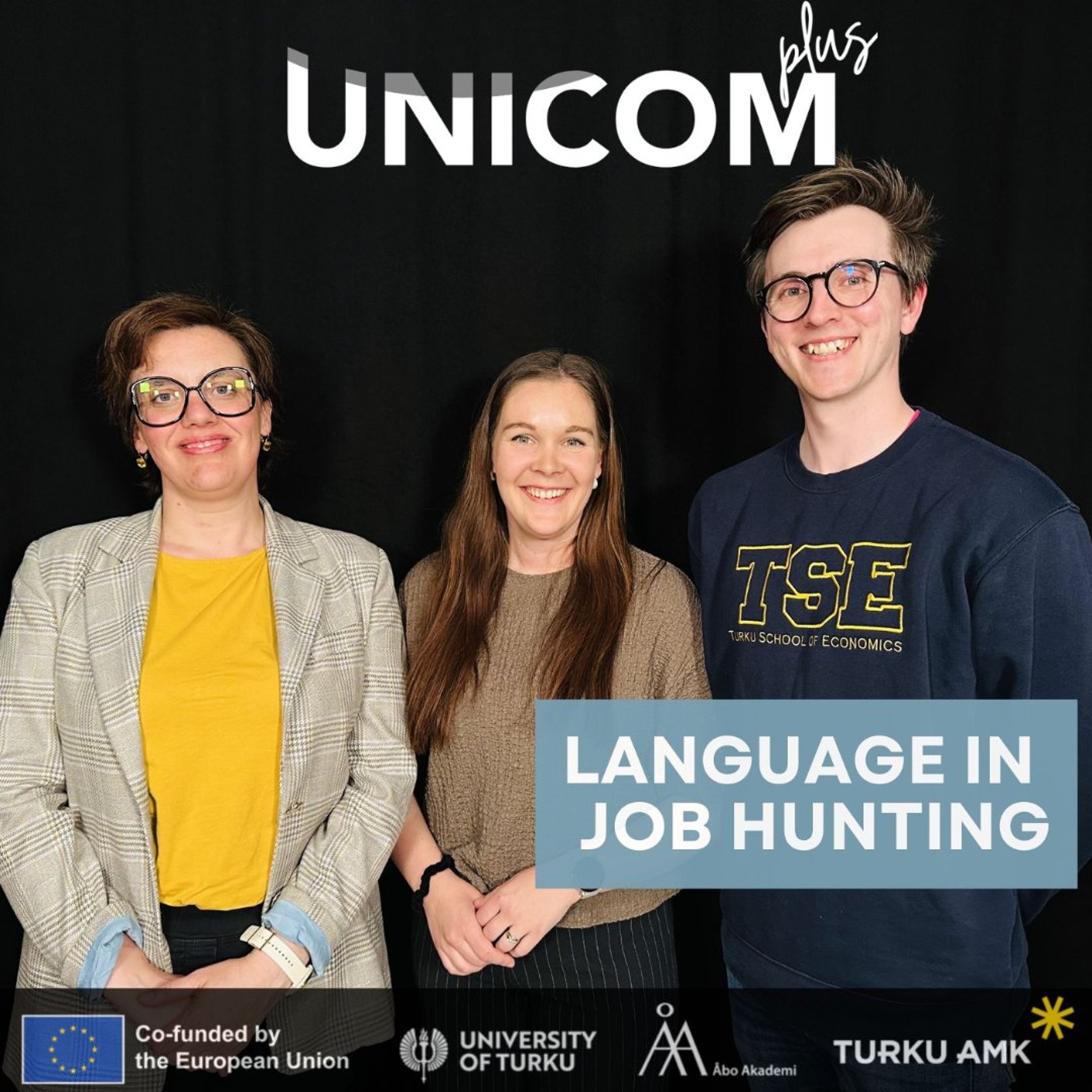 UNICOM+ podcast series | Job-hunting in Finland: is language a barrier or an opportunity? episode artwork