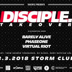 PhaseOne, Virtual Riot & Barely Alive - Disciple Takeover @ Storm Club, Prague 2018