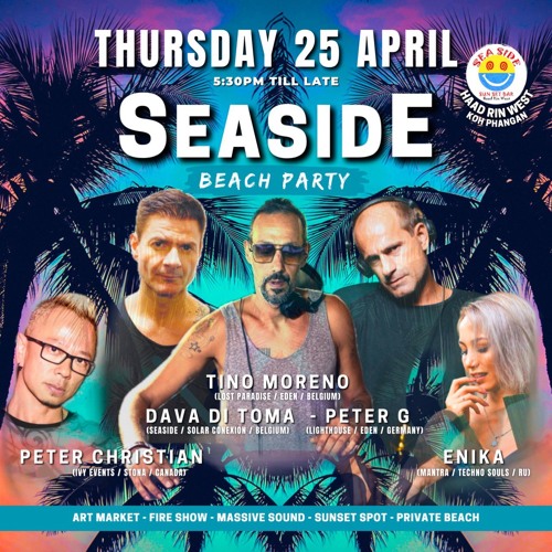 Dava Di Toma @ Seaside Beach Party Koh Phangan 25.04.24