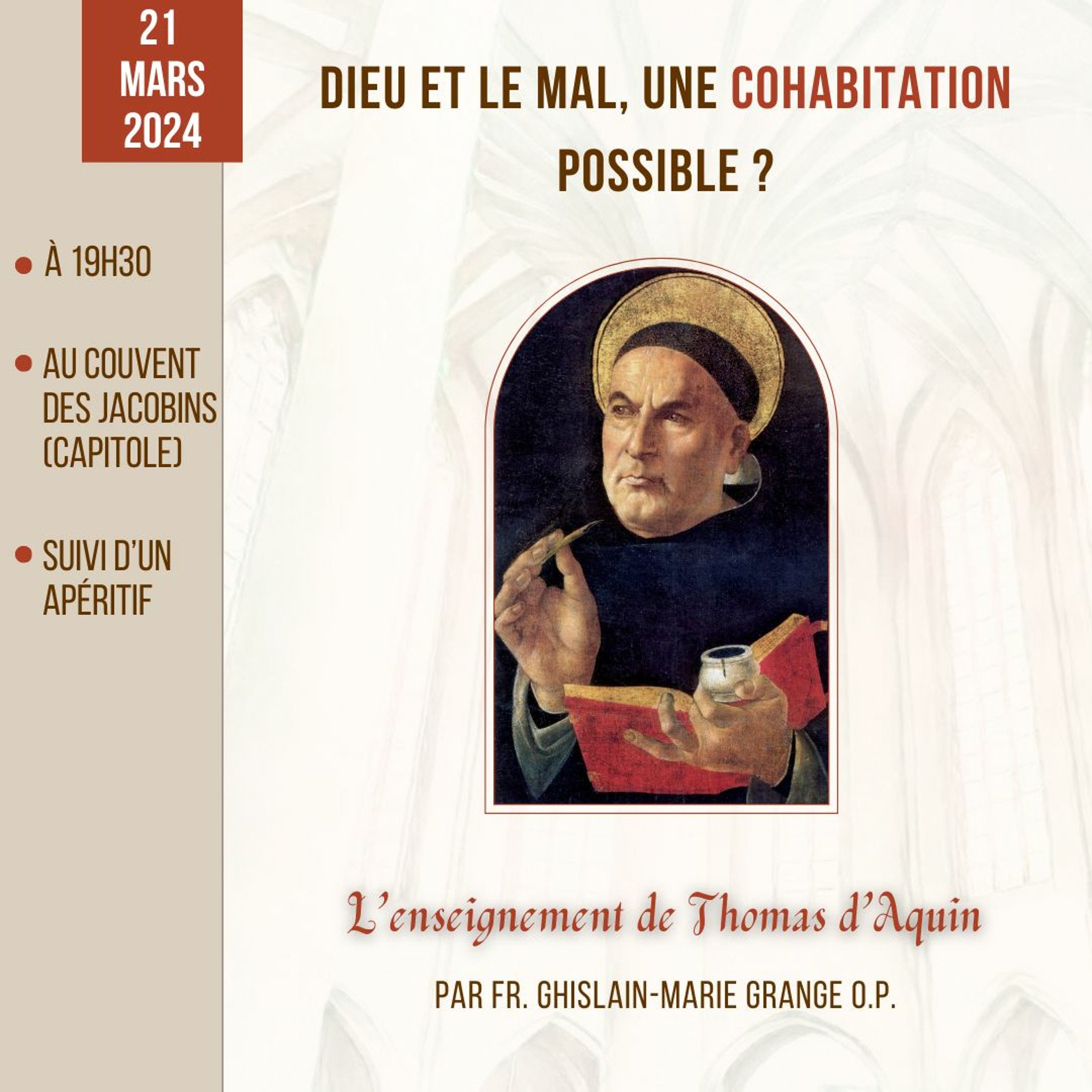 Dieu Et Le Mal | Ghislain Marie Grange OP