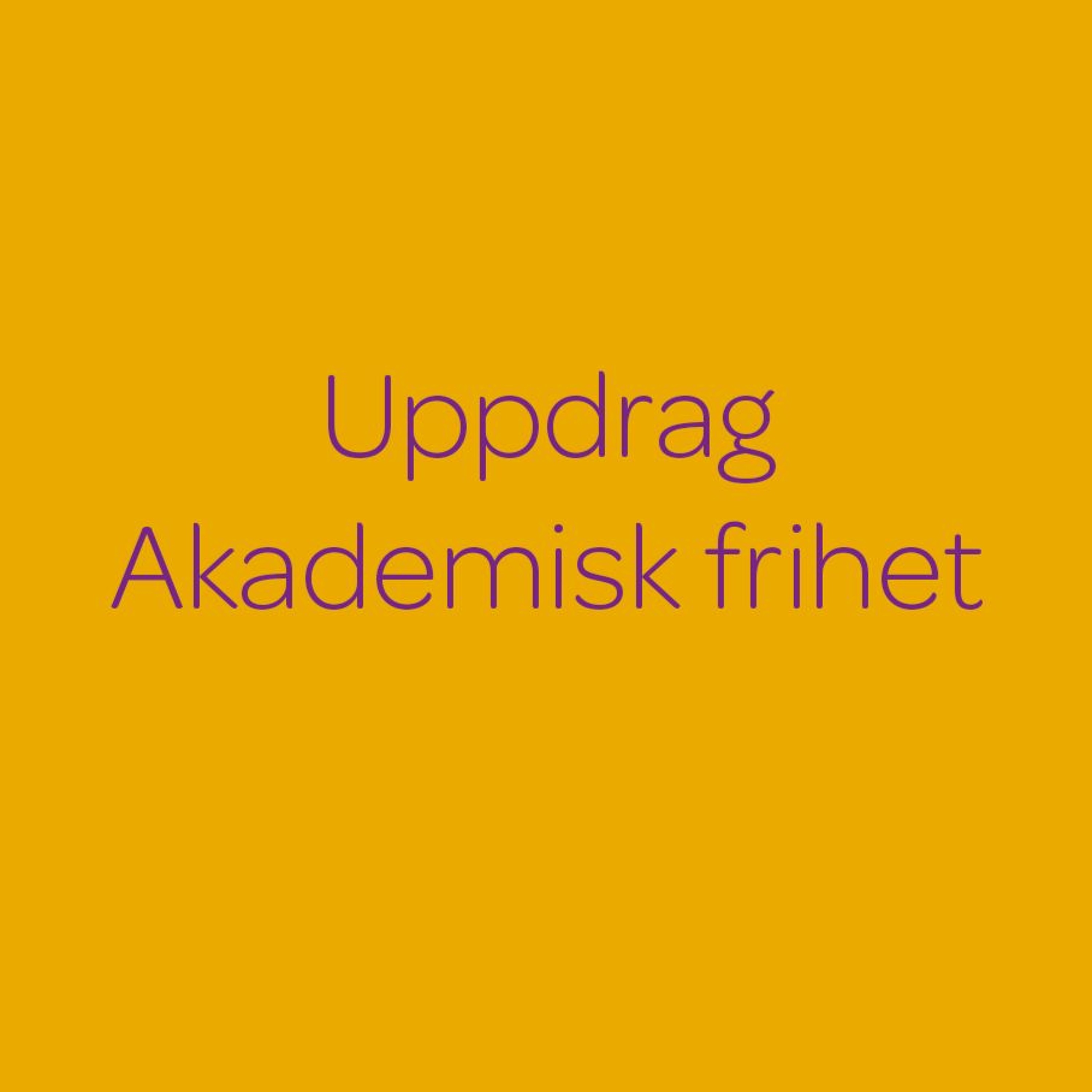 Ämbetet - en podd om högre utbildning