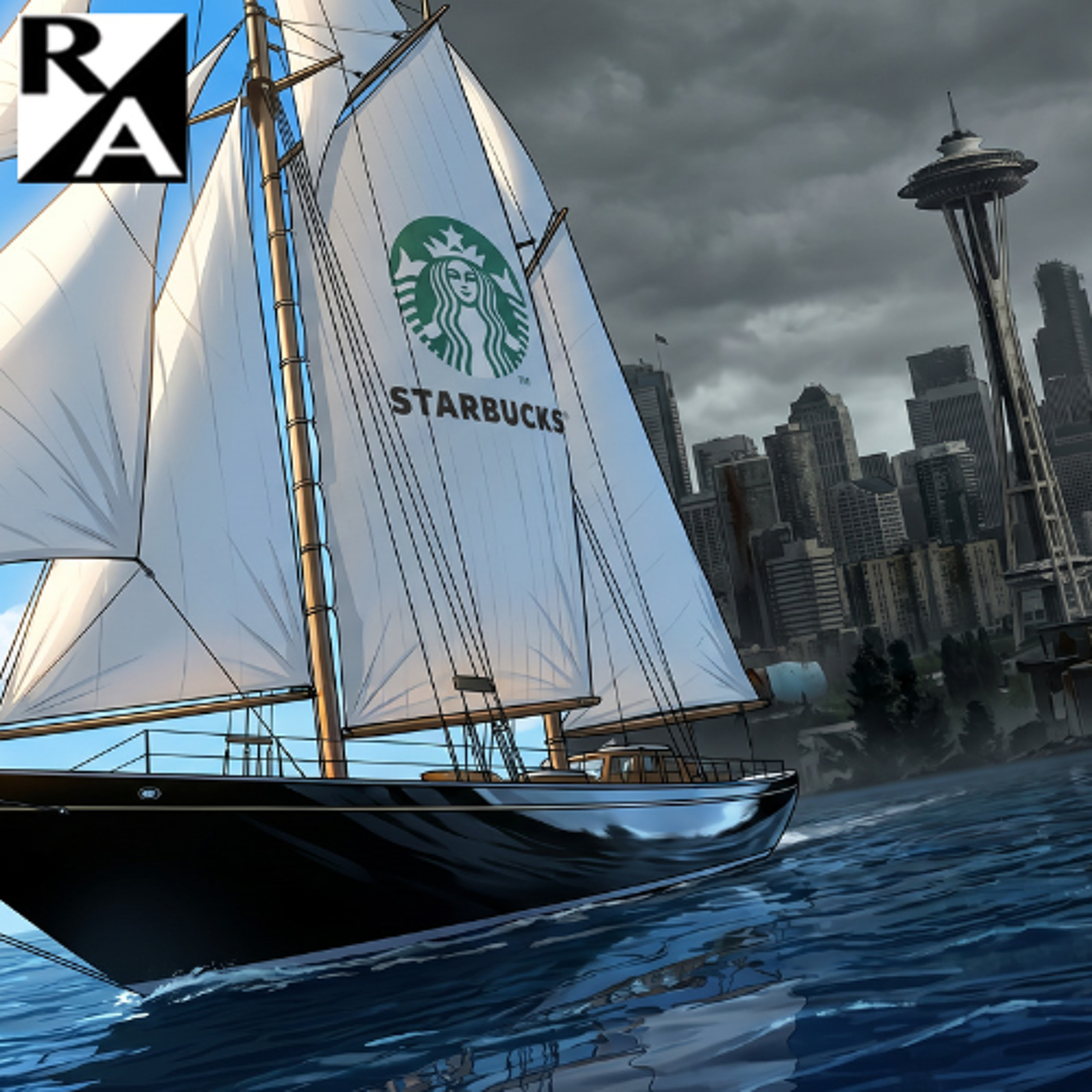 Starbucks vs. Seattle: LATER, LOSERS! [With Corrected Audio]