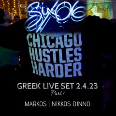 Markos & Nikkos Dinno @ Six06 | GREEK LIVE SET Part 1 | 2.4.23