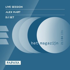 Alex Mart - Het Magazijn - Rec - DJ Set - 21 - 04 - 19