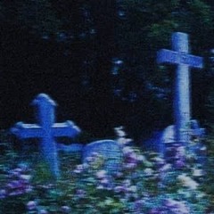 the garden with the graves in