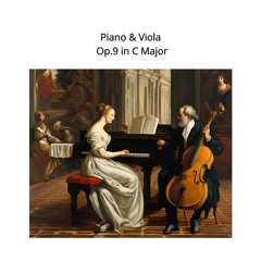 Piano &  Viola Op.9 In C Major