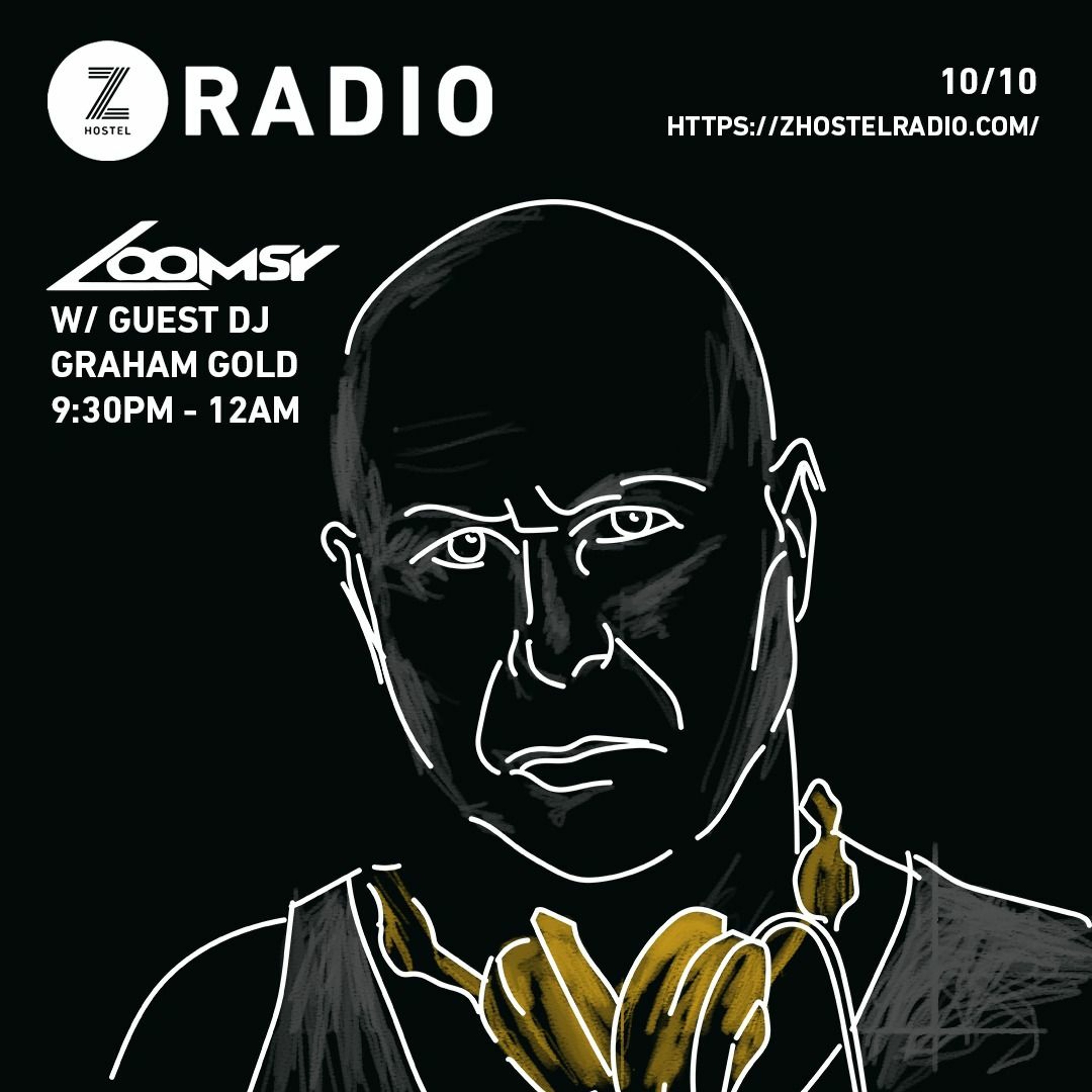 146. Z RADIO With GUEST GRAHAM GOLD - OCT 10 2020 episode artwork