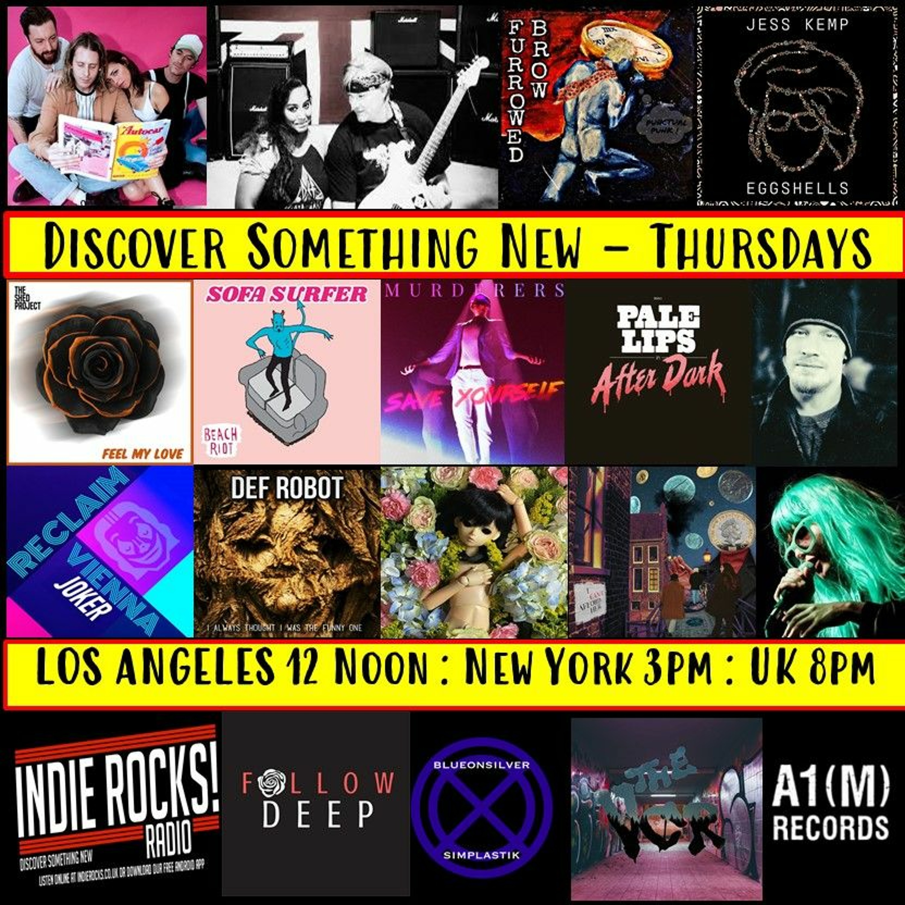 A1M new Music Show - Discover New Music - Indie Rocks Radio