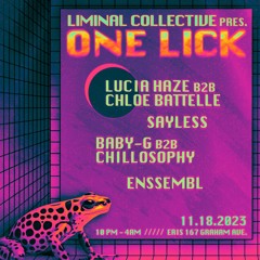 Liminal Collective: baby-g b2b Chillosophy @ Eris 11/18/23