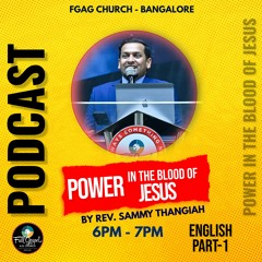 Power In The Blood Of JESUS - English Part 1