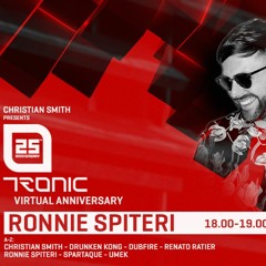 Ronnie Spiteri - Tronic 25th Anniversary Beatport Live