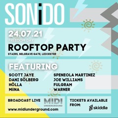 Joe William-SONiDO Rooftop Party Promo Mix 24.07.21