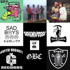 Metro Zu/Prxpr Bxyz/C$PG x Rvidxr Klvn x Schemaposse x GBC x GMR x Three6Mafia x G59 x Sadboys 2001